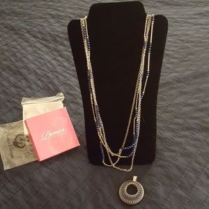 Premier - Long necklace w/ removable pendant